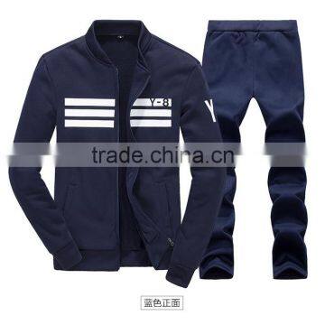 Mens Jogging Set Stock Mens Fleece Jogging Suit Training Wear Cheap Price/mens Training Jogging Set photo-3