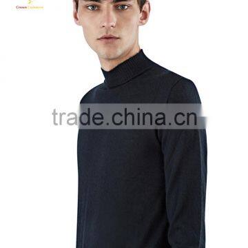 Mens Pure Cashmere Sweaters Knitted Mens Cashmere Wool Pullover photo-4