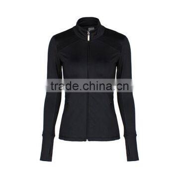 Wholesale quick dry autumn air slim fit Yoga long sleeved Jersey high custom crewneck sweartshirt