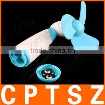 Portable Handheld Mini Fan Super Mute Battery Operated for Cooling photo-3