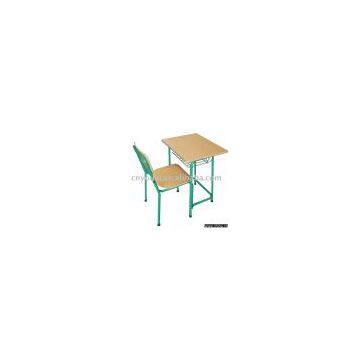 school desk and chair