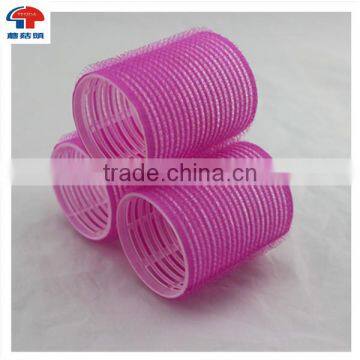 Recycle used and durable Magic tape Beauty hook hair roller consumer packing