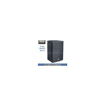 2-way full range speaker