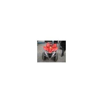 229.2CC 4 - Stroke Red ATV Four Wheeled Motorcycles With Single Cylinder