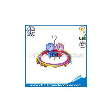 Refrigeration Valve Manifold Valve Aluminum Manifold Set R134A                                                                                                                                                           cx