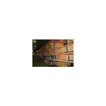 2m - 12m Double Deep Selective Pallet Racking , Warehouse Storage Shelf