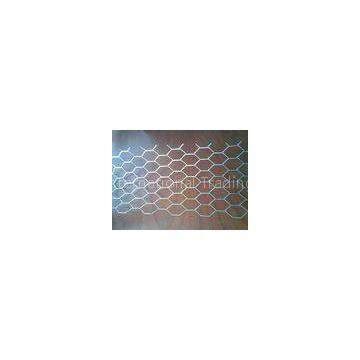 Customized Hexagonal expanded metal mesh For Construction / breeding