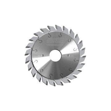 Split scoring saw blades