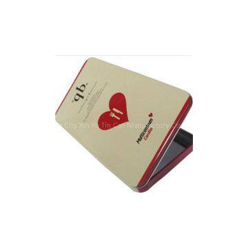 Metal Hinge Top Tin Containers