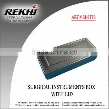 surgical holloware instruments box,medical surgical instruments box,stainless steel surgical instruments box