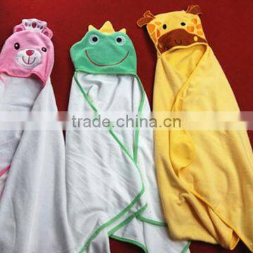 Cartoon Animal Style Hooded Baby Towel 0-48 months