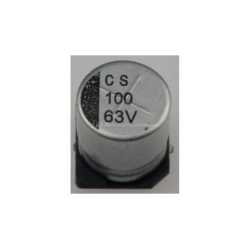 63v100uF 10X10.5 capacitor with SMD