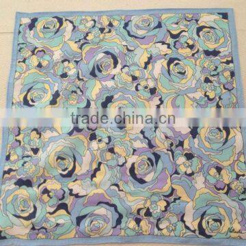 100% cotton printing lady handkerchief