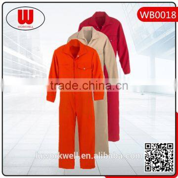 100% Cotton Work Uniform Work Coverall Men and Women Coverall