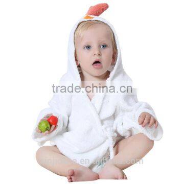 Cute Animal Baby Hooded Towel Bathrobe photo-5