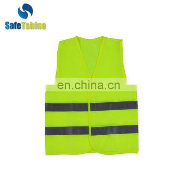 High quality practical fluorescent stripes waterproof vest