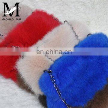 2015 New and Fashion Girl Fur Bag Cute Genuine Real Fox Fur Bag