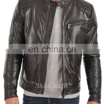 High Quality Winter Fashion Man Leather Jacket