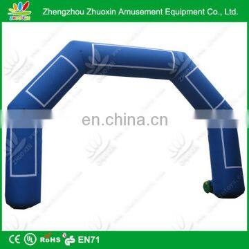 Commercial grade 0.55mm finish line inflatable arch/ halloween inflatable arch / inflatable arch bouncer