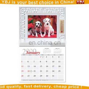 2017 Beautiful Printing Wall Calendar Printable/professional Printing Service Bamboo Wall Calendars photo-4