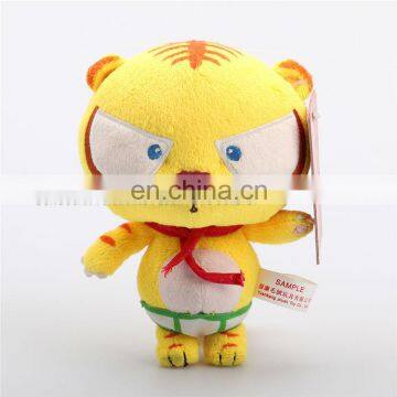 China manufacturer lifelike custom plush toys tiger