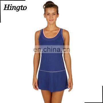 Wholesale women sports gym dress/ fitness netball dress wholesale