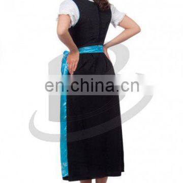 2017 Women Custom Cotton Polyester Trachten Long Dirndl Octoberfest Dirndl Austria (Traditional Garme (Oktoberfest Dirndls) photo-3