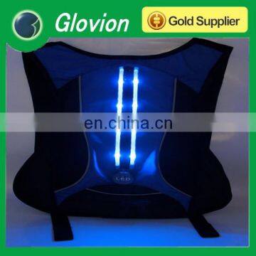 New Arrival LED Flashing Hiking Backpack flashing backpack flashing strips for school bags