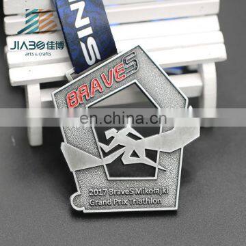 Jiabo custom metal made finisher gymnastics medals