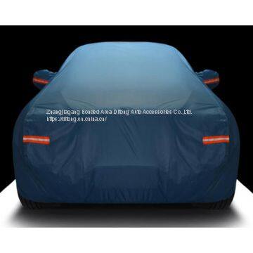 Sky Blue Color 190T Polyester Taffeta SUV Waterproof Car Covers photo-5