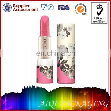 custom round paper empty lipstick container wholesale