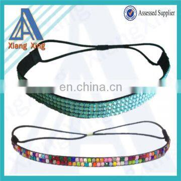 Hot Fashion Elastic Rhinestone Head band Head Hair band