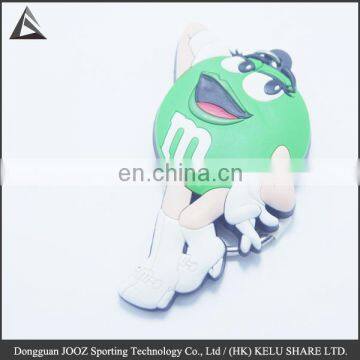 Customized luggage tag/3D PVC badge/3D Cartoon tag with sizes and colors