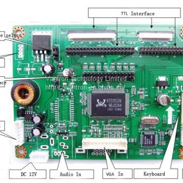 LM.R33.A LCD Display Controller Board with VGA Connector