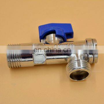 High Quality thickness new Kitchen and bathroom Accessories brass chrome plated angle valve