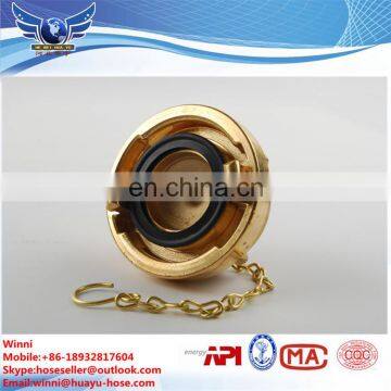 High Quality Casting Brass Types of Fire cap for Coupling