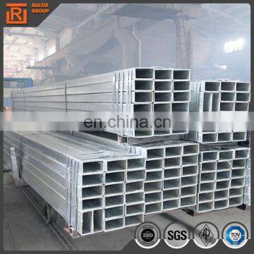 40*80mm gi Rectangular Pipe, Pre Galvanized Rectangular Tube