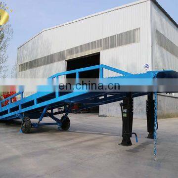 7LYQ Shandong SevenLift 10t mobile container forklift loading yard ramp