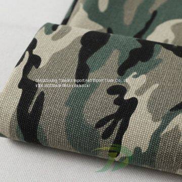 Polyester Camouflage Printed Canvas Fabrics