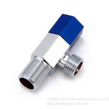 Hot and Cold Triangle Valve Kitchen Bathroom Water Heater Faucet General Water Valve Switch photo-3