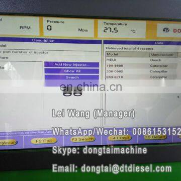 CR709 COMMON RAIL INJECTOR TEST BENCH AND HEUI TESTING photo-3