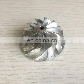 TD04HL 16G Reverse 49377-00220 43.40/56.02mm 11+0 Blades Turbo Milling/aluminum 2618 /billet Compressor Wheel photo-2