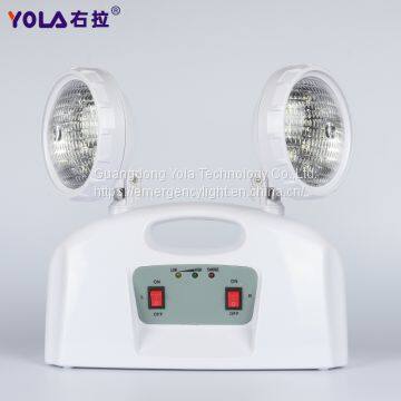 Waterproof Portable Rechargeable LED Emergency Twin Spot Lamps photo-3