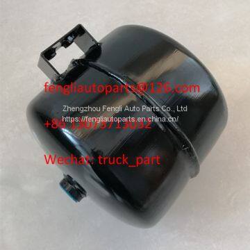 Shaanxi Truck Spare Parts 5L Powder Coated Carbon Steel Air Tank For Sale