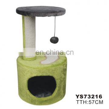 Manufacture Sale Customized Indoor Wooden Cat House,Cat Tree