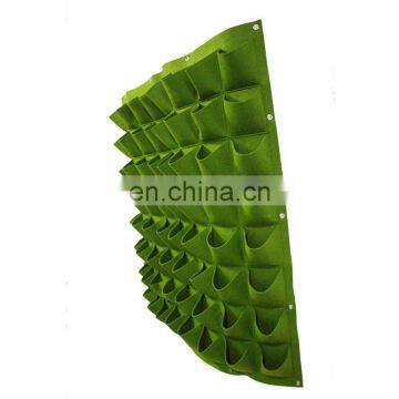 56 Pockets Flower Pots Planter On Wall Hanging Vertical Felt Gardening Plant Decor photo-6