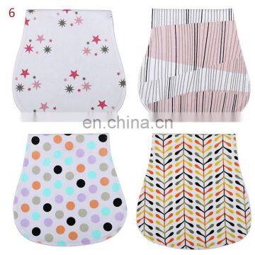 Organic Cotton Bamboo Flannel Muslin Bib Baby Burp Cloth for Babies photo-5