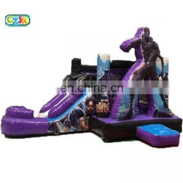 black panther inflatable bouncer jumping bouncing bouncy castle jumper bounce house