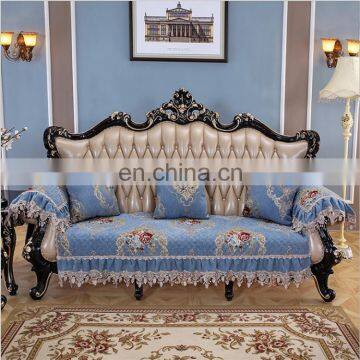 Hot Sell Good Quality 2 Seaters Jacquard Wholesale Soft Comfortable Sofa Towel photo-7