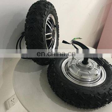 10 Inch single shaft 36V 250W hub motor for electric hover board